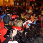 La calle de Astorga se llenó en la última Noche Bruja.