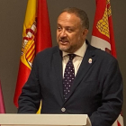 Gerardo Álvarez Courel, durante su comparecencia. RAMIRO