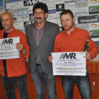Castro Pinos y García Ferreras, pareja campeona en Xallas. P. V.