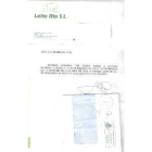 Carta remitida por Leche Río a los ganaderos de la provincia leonesa