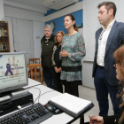 La directora general de la Mujer, ayer en Ponferrada. L. DE LA MATA