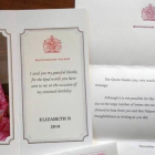 Carta de la Reina Isabel II a los alumnos del Colegio Divina Pastora de León. DL