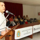 El alcalde de Ponferrada, Carlos López Riesco, durante la Fiesta del Deporte Berciano.