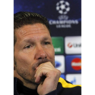 Simeone, el entrenador del Atlético de Madrid.