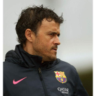 El técnico del Barcelona, Luis Enrique.