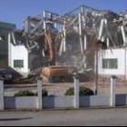Demolición de las viejas instalaciones de la Sociedad de Fomento del Lúpulo, en diciembre del 2005