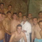 Los jugadores de la Cultural disfrutaron de la calidad de las instalaciones de La Herrmida.