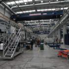 La fabricación de bienes de equipo sigue tirando del comercio exterior leonés. RAMIRO