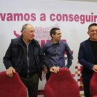 Eduardo López Sendino, Carlos Javier Salgado y Carles Mulet. RAMIRO