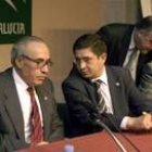 Peces-Barba con el delegado del Gobierno en Andalucía, Paco Reyes