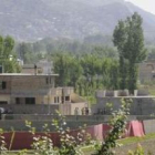 Vista  del complejo donde presuntamente las fuerzas estadounidenses mataron al líder de Al Qaeda.