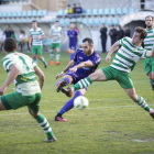 El equipo virginiano acabó cediendo en Palencia. ÓSCAR NAVARRO