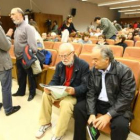 Pallín, junto al magistrado de la Audiencia Nacional Ramón Sáez.