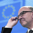 El comisario europeo de Asuntos Económicos y Financieros, Pierre Moscovici, en Bruselas. Imagen de archivo.