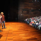 El Auditorio vivió ayer otro lleno en la proyección para los escolates de Mount St. Elías.