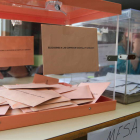 Urnas en el último proceso electoral del pasado mes de mayo.