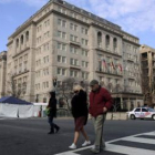 El hotel elegido por la familia Obama está situado en las proximidades de la Casa Blanca
