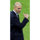 Zidane, técnico del Madrid.
