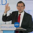 Rajoy, en la clausura de la Intermunicipal del PP.