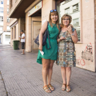 Raquel Barrientos y María Gil son hija y madre.  FERNANDO OTERO