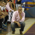 Rafa Guijosa, ayer durante el encuentro en el Palacio.