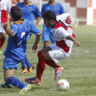 El conjunto arlequinado no pudo frenar el vendaval de juego y goles del equipo colchonero.