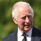 Carlos III llega como rey al palacio de Buckingham. NEIL HALL