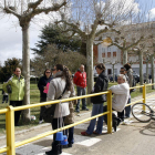 Los padres y los jugadores del Bosco B prebenjamín acudieron al campo de los Jesuitas.