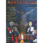 Cartel anunciador de la Semana Santa de Santa Lucía