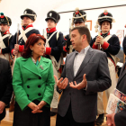 González, Victorina Alonso, Riesco y Fernández, ayer.