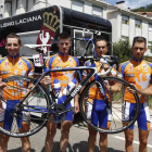 Los integrantes del Diputación de León-Arte en Transfer intentarán acabar la Vuelta con triunfo.