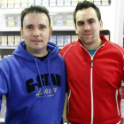 Iván y José posaron pese a que no repartieron premios.