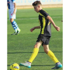 El futbolista leonés Iván Morante progresa en su juego. DL