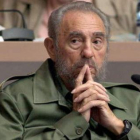 Imagen de archivo del líder cubano Fidel Castro