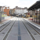 El pasillo ferroviario está urbanizado por completo desde la estación de Padre Isla hasta la parada de La Asunción. MARCIANO