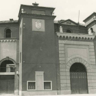Foto de archivo de la plaza de toros de León, antes de instalarse la cubierta.