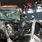 Imagen de archivo de un trágico accidente ocurrido en las carreteras de la comunidad