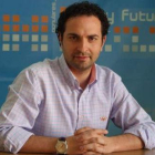 El candidato del PP, Javier Folgueral, en una foto de campaña.