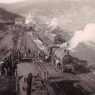 Imágenes de la tragedia ferroviaria de hace 70 años en Torre del Bierzo