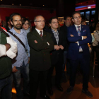 Algunos de los presentes en el acto. JESÚS F. SALVADORES