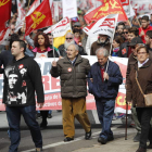 Una de las concentraciones del Primero de Mayo del año pasado. JESÚS F. SALVADORES