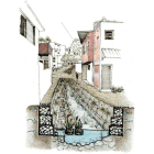 Dibujos del proyecto en los que se muestra el resultado final de la rehabilitación de las zonas de las favelas.