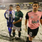El equipo santiagués, en la primera vuelta en El Bierzo.