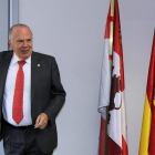El Procurador del Común, Javier Amoedo, en la sede de León.