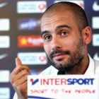Pep Guardiola, durante una rueda de prensa.