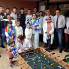 Carlos Terrazas y algunos futbolistas estuvieron en el hospital. SDP