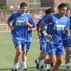 Hoy podría volver a trabajar con normalidad Nino, tras sufrir una contractura muscular.