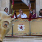 Prada entusiasmó con su pregón y trasladó su energía y vitalidad de vivir a tope.