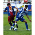Rubén Vega vio la cuarta amarilla en Palencia.