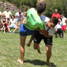 Cristian González, gran combate de juveniles con Tomasín.